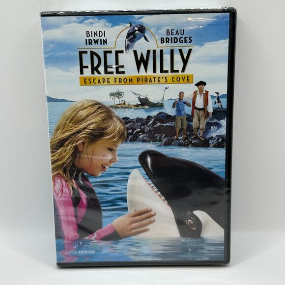 Free Willy Escape From Pirates Cove Sealed DVD Family Adventure Film 2010 - Picture 2 of 3